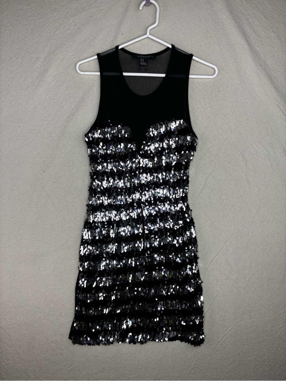 Solution women’s medium sequin dress